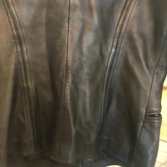 Jones New York leather jacket - Picture 7 of 12